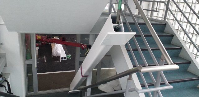 Trap Project roodhorst staal
